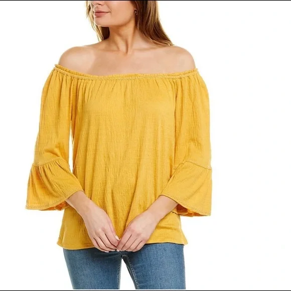 Max Studio Off-shoulder Top - Picture 4 of 5